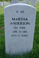  Martha <I>Alet</I> Anderson