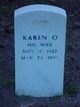  Karen O <I>Marecek</I> Washburn