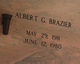  Albert George Brazier