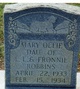  Mary Ollie Robbins