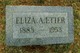  Eliza A <I>Harrell</I> Etter