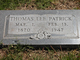  Thomas Lee Patrick