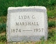  Lyda G. <I>Harper</I> Marshall