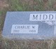  Charles William “Charlie” Middleton