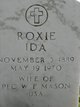  Roxie Ida <I>Fesperman</I> Mason