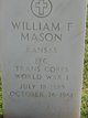  William F Mason