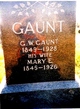  George Washington Gaunt