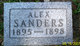  Alex Sanders