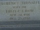  Florence Sheryl <I>Trussell</I> Crow
