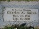  Charles A. Kutch