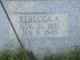  Rebecca Ann Eliza <I>Dickey</I> Brewer