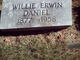  Willie Smith <I>Erwin</I> Daniel
