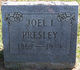  Joel Ira Presley