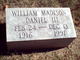  William Madison “Billy” Daniel III