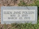  Eliza Jane <I>Polson</I> Ratliff