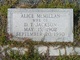  Alice <I>McMillan</I> Jackson