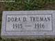  Dora D Truman