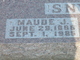  Maude J. <I>Johnson</I> Snyder