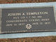 Pvt Joseph A Templeton