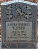  Laura <I>Roberts</I> Turner