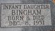 infant Daughter Bingham