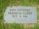  Mary Catherine <I>Franklin</I> Luker