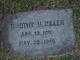  Timothy M. Miller