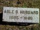  Able B Hubbard