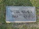  Mattie Holmes