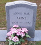  Annie Mae <I>Robinson</I> Akins