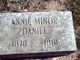  Annie Minor Daniel