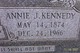  Annie J <I>Kennedy</I> Hamby