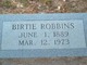  Birtie <I>Ethridge</I> Robbins