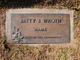 Betty J Wroth