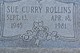  Sue <I>Curry</I> Rollins