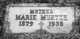  Marie <I>Graffe</I> Muetze