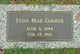  Inda Mae Cooper