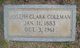  Joseph Clark Coleman Sr.