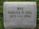  Rebecca W. <I>Neeld</I> Keel