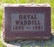  Orval Frank Waddill