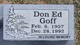  Don Ed Goff