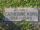  Catherine “Cassie” <I>Klinzman</I> Kuns