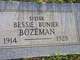  Bessie Bunier <I>Watson</I> Bozeman
