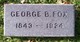 Maj George Benson Fox