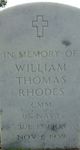  William Thomas Rhodes
