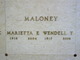  Marietta Elizabeth <I>Theobald</I> Maloney