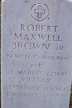PFC Robert Maxwell Brown Jr.