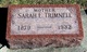 Sarah Elizabeth <I>Trimble</I> Trimnell