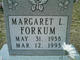 Margaret Louise <I>Jines</I> Forkum