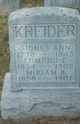  Sidney Ann Kreider